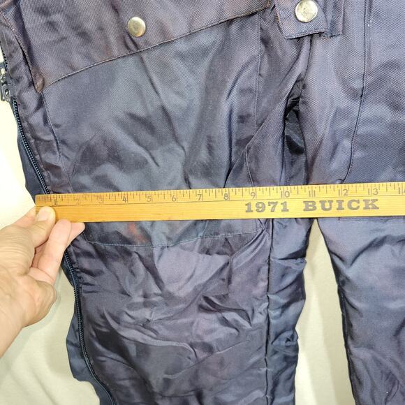 Vintage Guys Actionwear Coveralls S Mens Blue Insulated Workwear Y2k Grunge Fall - Picture 10 of 16